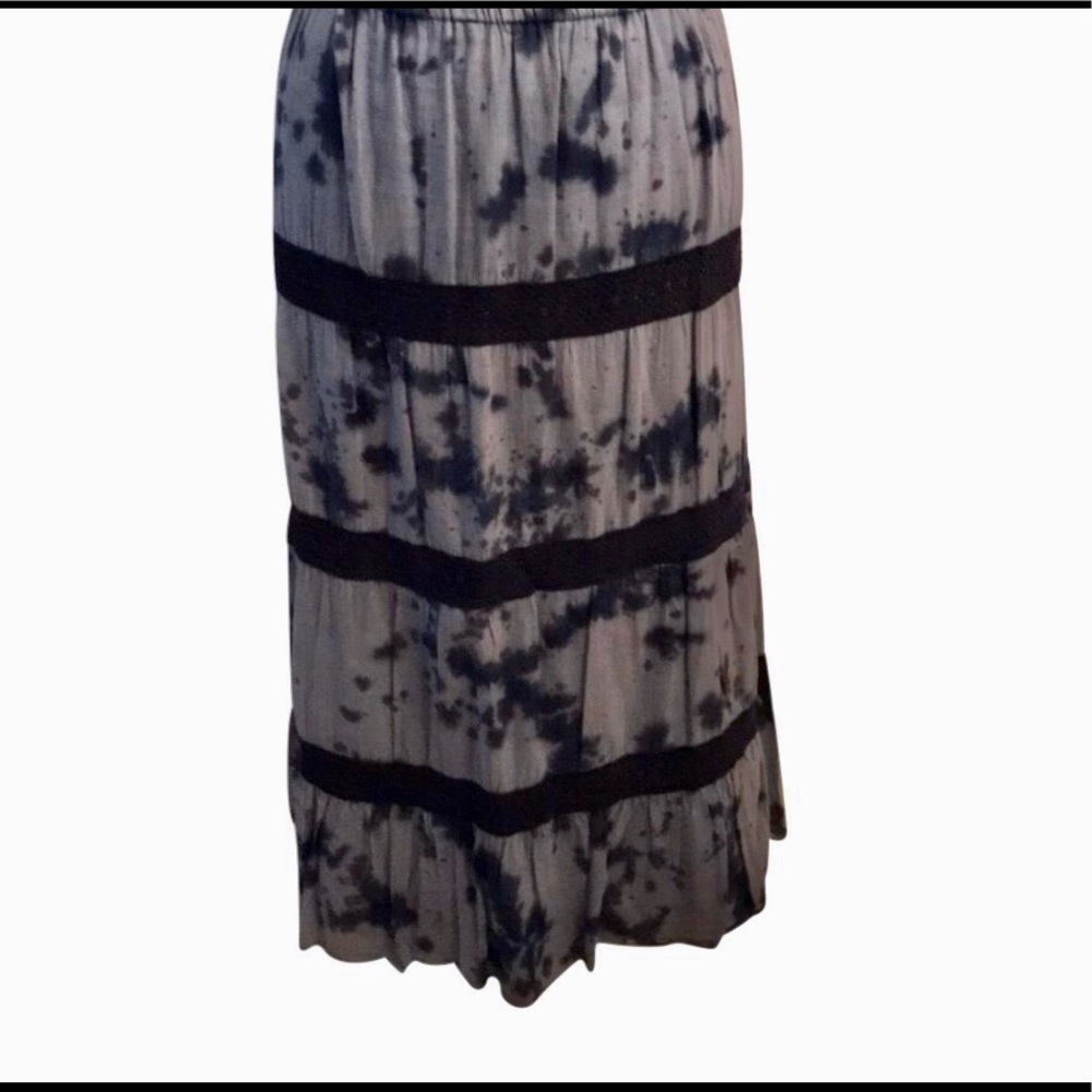 MICHAEL KORS SELF LINED “SPLATTER” SKIRT SIZE XL
